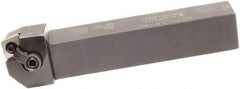 Sumitomo - MCRN, Left Hand Cut, 15° Lead Angle, 1" Shank Height x 1" Shank Width, Positive Rake Indexable Turning Toolholder - 6" OAL, CNMG 432 Insert Compatibility, Series Multi-Option - Apex Tool & Supply