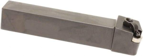 Sumitomo - MRGN, Left Hand Cut, 3/4" Shank Height x 3/4" Shank Width, Negative Rake Indexable Turning Toolholder - 4-1/2" OAL, RNMG 43 Insert Compatibility, Series Multi-Option - Apex Tool & Supply