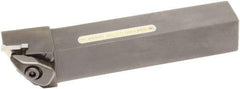 Sumitomo - DTR, Left Hand Cut, -3° Lead Angle, 1" Shank Height x 1" Shank Width, Negative Rake Indexable Turning Toolholder - 6" OAL, TRM 5517 Insert Compatibility, Series SumiTurn T-Rex - Apex Tool & Supply