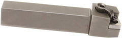 Sumitomo - MSRN, Left Hand Cut, 15° Lead Angle, 1" Shank Height x 1" Shank Width, Positive Rake Indexable Turning Toolholder - 6" OAL, SNMG 432 Insert Compatibility, Series Multi-Option - Apex Tool & Supply