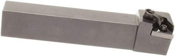 Sumitomo - MTGN, Left Hand Cut, 0° Lead Angle, 1" Shank Height x 1" Shank Width, Negative Rake Indexable Turning Toolholder - 6" OAL, TNMG 432 Insert Compatibility, Series Multi-Option - Apex Tool & Supply