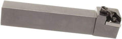 Sumitomo - MTGN, Left Hand Cut, 0° Lead Angle, 1" Shank Height x 1" Shank Width, Negative Rake Indexable Turning Toolholder - 6" OAL, TNMG 432 Insert Compatibility, Series Multi-Option - Apex Tool & Supply
