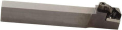 Sumitomo - MTAN, Left Hand Cut, 0° Lead Angle, 1" Shank Height x 1" Shank Width, Negative Rake Indexable Turning Toolholder - 6" OAL, TNMG 432 Insert Compatibility, Series Multi-Option - Apex Tool & Supply