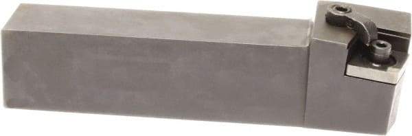 Sumitomo - MCKN, Left Hand Cut, 15° Lead Angle, 1-1/4" Shank Height x 1-1/4" Shank Width, Negative Rake Indexable Turning Toolholder - 6" OAL, CNMG 643 Insert Compatibility, Series Multi-Option - Apex Tool & Supply