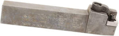 Sumitomo - MCRN, Left Hand Cut, 15° Lead Angle, 3/4" Shank Height x 3/4" Shank Width, Positive Rake Indexable Turning Toolholder - 4-1/2" OAL, CNMG 432 Insert Compatibility, Series Multi-Option - Apex Tool & Supply