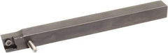 Sumitomo - SCAC, Left Hand Cut, 0° Lead Angle, 3/8" Shank Height x 3/8" Shank Width, Neutral Rake Indexable Turning Toolholder - 4-1/2" OAL, CC.. 21.51 Insert Compatibility, Series Screw Lock - Apex Tool & Supply