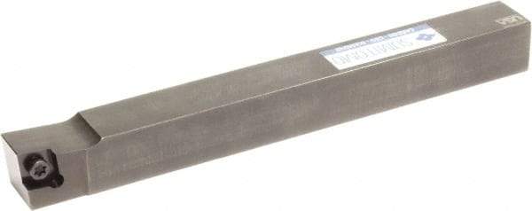Sumitomo - SCNC, Left Hand Cut, -5° Lead Angle, 3/8" Shank Height x 3/8" Shank Width, Positive Rake Indexable Turning Toolholder - 6" OAL, CCMT 21.51 Insert Compatibility, Series Screw Lock - Apex Tool & Supply
