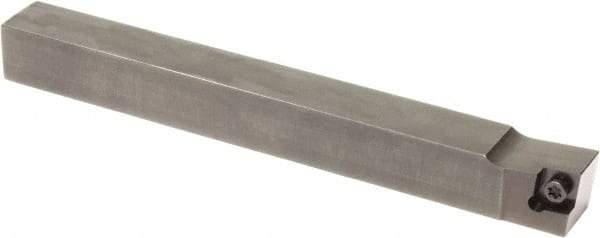 Sumitomo - SCNC, Right Hand Cut, -5° Lead Angle, 5/8" Shank Height x 5/8" Shank Width, Positive Rake Indexable Turning Toolholder - 6" OAL, CCMT 32.52 Insert Compatibility, Series Screw Lock - Apex Tool & Supply