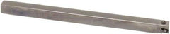 Sumitomo - PCLC, Left Hand Cut, -5° Lead Angle, 1/2" Shank Height x 1/2" Shank Width, Positive Rake Indexable Turning Toolholder - 6" OAL, CCMT 32.52 Insert Compatibility, Series Swiss - Apex Tool & Supply