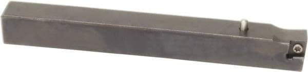 Sumitomo - SCNC, Right Hand Cut, -5° Lead Angle, 3/8" Shank Height x 3/8" Shank Width, Neutral Rake Indexable Turning Toolholder - 4-1/2" OAL, CC.. 21.51 Insert Compatibility, Series Screw Lock - Apex Tool & Supply