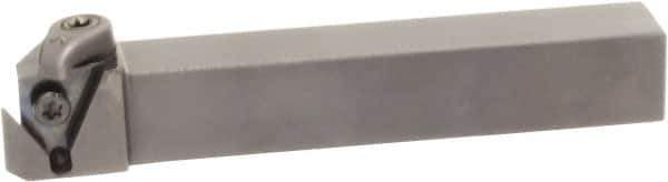 Sumitomo - External Thread, 0.1378" Max Depth of Cut, 0.1" Min Groove Width, 6" OAL, Right Hand Indexable Grooving Cutoff Toolholder - 1" Shank Height x 1" Shank Width, TGA Insert Style, GWC Toolholder Style, Series SumiTurn - Apex Tool & Supply