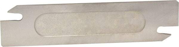 Sumitomo - Right Hand Cut, 0.1969" Insert Width, Cutoff & Grooving Support Blade for Indexables - 0.1693" Head Projection - Apex Tool & Supply