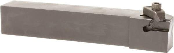 Sumitomo - SS, External, Left Hand, 0.21" Max Depth of Cut, Indexable Grooving Tool Holder - SG 3 Insert Compatibility, 1" Shank Height, 1" Shank Width, 6" OAL - Apex Tool & Supply