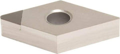 Sumitomo - NF-DNMA432 H Grade DA2200 Polycrystalline Diamond (PCD) Turning Insert - 55° Diamond, 1/2" Inscr Circle, 3/16" Thick, 1/32" Corner Radius - Apex Tool & Supply