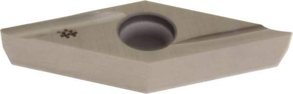 Sumitomo - VNMA333 H Grade DA90 Polycrystalline Diamond (PCD) Turning Insert - 35° Diamond, 3/8" Inscr Circle, 3/16" Thick, 3/64" Corner Radius - Apex Tool & Supply