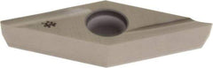 Sumitomo - VNMA333 H Grade DA90 Polycrystalline Diamond (PCD) Turning Insert - 35° Diamond, 3/8" Inscr Circle, 3/16" Thick, 3/64" Corner Radius - Apex Tool & Supply