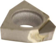 Sumitomo - WBMX521 L Grade DA2200 Polycrystalline Diamond (PCD) Turning Insert - 80° Trigon, 5/32" Inscr Circle, 1/16" Thick, 1/64" Corner Radius - Apex Tool & Supply