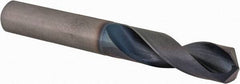 Sumitomo - 14mm 135° Solid Carbide Screw Machine Drill Bit - TiAlCr/TiSi Finish, 52mm Flute Length, 105mm OAL - Apex Tool & Supply