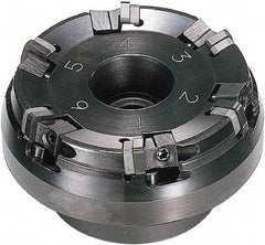 Sumitomo - 160mm Cut Diam, 50.8mm Arbor Hole, 75° Indexable Chamfer & Angle Face Mill - 12 Inserts, SNEN 0903..\xB6SNG 32. Insert, Right Hand Cut, Series Sumiboron - Apex Tool & Supply
