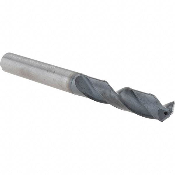 Sumitomo - 11mm 135° Solid Carbide Screw Machine Drill Bit - TiAlCr/TiSi Finish, 55mm Flute Length, 116mm OAL, Through Coolant - Apex Tool & Supply
