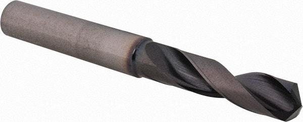 Sumitomo - 10.08mm 135° Solid Carbide Screw Machine Drill Bit - TiAlCr/TiSi Finish, 1.6142" Flute Length, 3.6614" OAL - Apex Tool & Supply