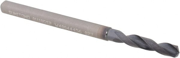 Sumitomo - 2.82mm 135° Solid Carbide Screw Machine Drill Bit - Apex Tool & Supply