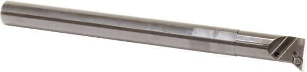 Sumitomo - 1.3" Min Bore Diam, 12" OAL, 1" Shank Diam, A-SDUC Indexable Boring Bar - DCMT 32.52 Insert, Screw Holding Method - Apex Tool & Supply