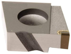 Sumitomo - 6189CGA Grade BN250, 4.8mm Cutting Width PCBN Grooving Insert - 5mm Max Depth of Cut, Right Hand, 0.2007mm Corner Radius, Uncoated - Apex Tool & Supply