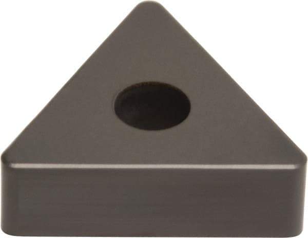 Sumitomo - TNGA332 Grade BNS800 PCBN Turning Insert - Uncoated, 60° Triangle, 3/8" Inscr Circle, 3/16" Thick, 1/32" Corner Radius - Apex Tool & Supply