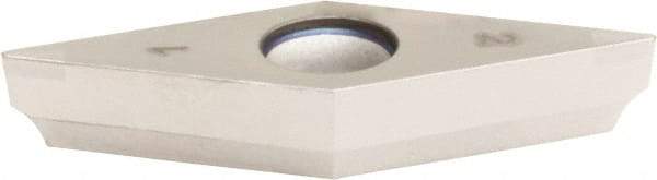 Sumitomo - 2NC-VCGA331 Grade BNC200 PCBN Turning Insert - TiN Finish, 35° Diamond, 3/8" Inscr Circle, 3/16" Thick, 1/64" Corner Radius - Apex Tool & Supply