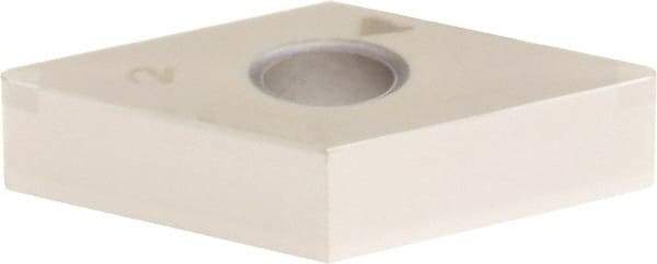 Sumitomo - 2NC-DNGA432 Grade BNC200 PCBN Turning Insert - TiN Finish, 55° Diamond, 1/2" Inscr Circle, 3/16" Thick, 1/32" Corner Radius - Apex Tool & Supply