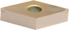 Sumitomo - 2NC-DNGA432 Grade BNC160 PCBN Turning Insert - TiN Finish, 55° Diamond, 1/2" Inscr Circle, 3/16" Thick, 1/32" Corner Radius - Apex Tool & Supply