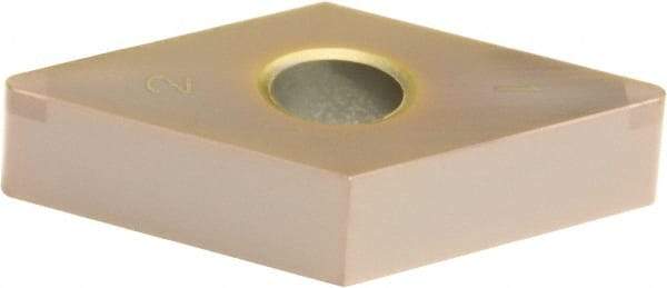 Sumitomo - 2NC-DNGA432 Grade BNC100 PCBN Turning Insert - TiCN Finish, 55° Diamond, 1/2" Inscr Circle, 3/16" Thick, 1/32" Corner Radius - Apex Tool & Supply