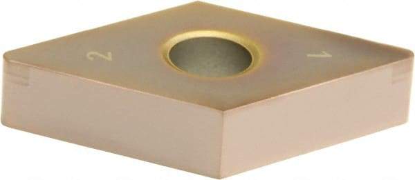 Sumitomo - 2NC-DNGA433 Grade BNC100 PCBN Turning Insert - TiCN Finish, 55° Diamond, 1/2" Inscr Circle, 3/16" Thick, 3/64" Corner Radius - Apex Tool & Supply
