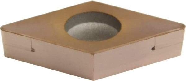 Sumitomo - 2NC-DCGA21.51 Grade BNC100 PCBN Turning Insert - TiCN Finish, 55° Diamond, 1/4" Inscr Circle, 3/32" Thick, 1/64" Corner Radius - Apex Tool & Supply