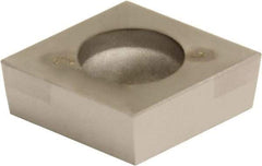 Sumitomo - 2NC-CCGA32.51 LS Grade BNC200 PCBN Turning Insert - TiN Finish, 80° Diamond, 3/8" Inscr Circle, 5/32" Thick, 1/64" Corner Radius - Apex Tool & Supply
