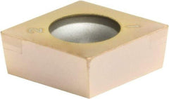 Sumitomo - 2NC-CCGA32.52 Grade BNC100 PCBN Turning Insert - TiCN Finish, 80° Diamond, 3/8" Inscr Circle, 5/32" Thick, 1/32" Corner Radius - Apex Tool & Supply