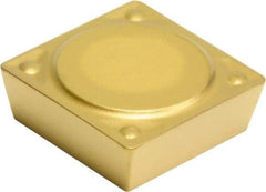 Sumitomo - SPMR321 ENF Grade AC820P Carbide Turning Insert - Al2O3 Finish, 90° Square, 3/8" Inscr Circle, 1/8" Thick, 1/64" Corner Radius - Apex Tool & Supply