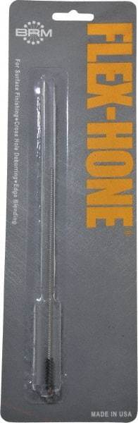 Brush Research Mfg. - 3/16" Bore Diam, 180 Grit, Silicon Carbide Flexible Hone - Extra Fine, 6" OAL - Apex Tool & Supply