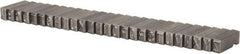 C.H. Hanson - 26 Piece, 1/4 Inch Character, Steel Type Set - 8 Character Capacity, A-Z Content - Apex Tool & Supply