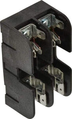 Ferraz Shawmut - 2 Pole, 10 to 14 AWG, 600 VAC/VDC, 30 Amp, DIN Rail Mount, Screw Mount Fuse Block - 13/32 Inch Diameter x 1-1/2 Inch Fuse Length, 3.04 Inch Long x 1.6 Inch Wide x 1.31 Inch High Block - Apex Tool & Supply