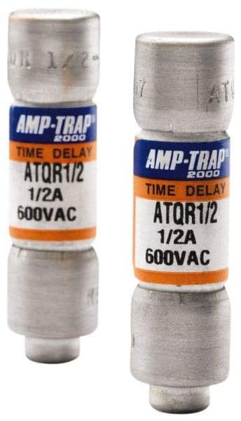 Ferraz Shawmut - 300 VDC, 600 VAC, 1.4 Amp, Time Delay General Purpose Fuse - Clip Mount, 1-1/2" OAL, 100 at DC, 200 at AC kA Rating, 13/32" Diam - Apex Tool & Supply