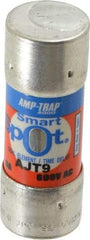 Ferraz Shawmut - 500 VDC, 600 VAC, 9 Amp, Time Delay General Purpose Fuse - Clip Mount, 2-1/4" OAL, 100 at DC, 200 at AC, 300 (Self-Certified) kA Rating, 13/16" Diam - Apex Tool & Supply