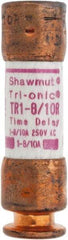 Ferraz Shawmut - 250 VAC/VDC, 1.8 Amp, Time Delay General Purpose Fuse - Clip Mount, 50.8mm OAL, 20 at DC, 200 at AC kA Rating, 9/16" Diam - Apex Tool & Supply