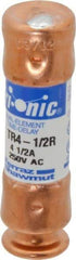 Ferraz Shawmut - 160 VDC, 250 VAC, 4.5 Amp, Time Delay General Purpose Fuse - Clip Mount, 50.8mm OAL, 20 at DC, 200 at AC kA Rating, 9/16" Diam - Apex Tool & Supply