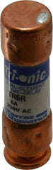 Ferraz Shawmut - 160 VDC, 250 VAC, 6 Amp, Time Delay General Purpose Fuse - Clip Mount, 50.8mm OAL, 20 at DC, 200 at AC kA Rating, 9/16" Diam - Apex Tool & Supply