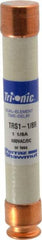 Ferraz Shawmut - 600 VAC/VDC, 1.13 Amp, Time Delay General Purpose Fuse - Clip Mount, 127mm OAL, 20 at DC, 200 at AC kA Rating, 13/16" Diam - Apex Tool & Supply