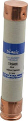 Ferraz Shawmut - 300 VDC, 600 VAC, 40 Amp, Time Delay General Purpose Fuse - Clip Mount, 5-1/2" OAL, 20 at DC, 200 at AC kA Rating, 1-1/16" Diam - Apex Tool & Supply
