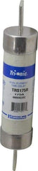 Ferraz Shawmut - 600 VAC/VDC, 175 Amp, Time Delay General Purpose Fuse - Clip Mount, 9-5/8" OAL, 100 at DC, 200 at AC kA Rating, 1-13/16" Diam - Apex Tool & Supply