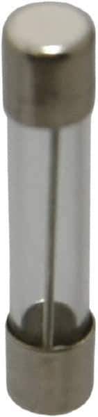 Ferraz Shawmut - 250 VAC, 0.25 Amp, Time Delay Miniature Glass Fuse - Clip Mount, 1-1/4" OAL, 1/4" Diam - Apex Tool & Supply